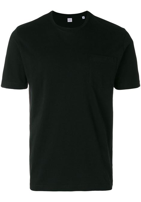 t-shirt in jersey uomo nera in cotone ASPESI | T-shirt | 3107 A33501241